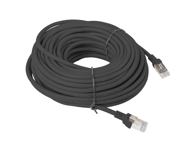 PATCHKABEL CAT.5E UTP 20M SVART FLUKE PASSERADE LANBERG