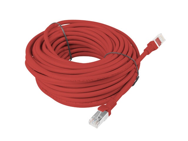 PATCHKABEL CAT.5E UTP 15M RÖD FLUKE PASSERADE LANBERG