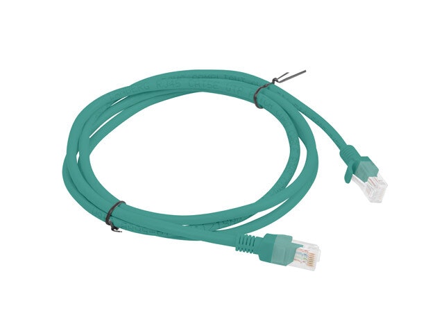 PATCHKABEL CAT.6 UTP 1,5M GRÖN FLUKE PASSERADE LANBERG