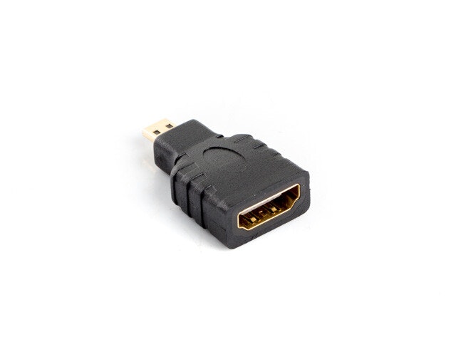 HDMI(F)->HDMI MICRO(M) ADAPTER SVART LANBERG