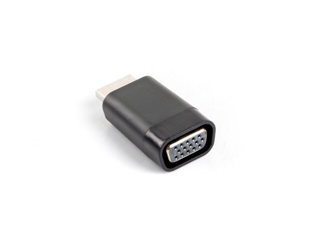 HDMI(M)->VGA(F) ADAPTER SVART LANBERG