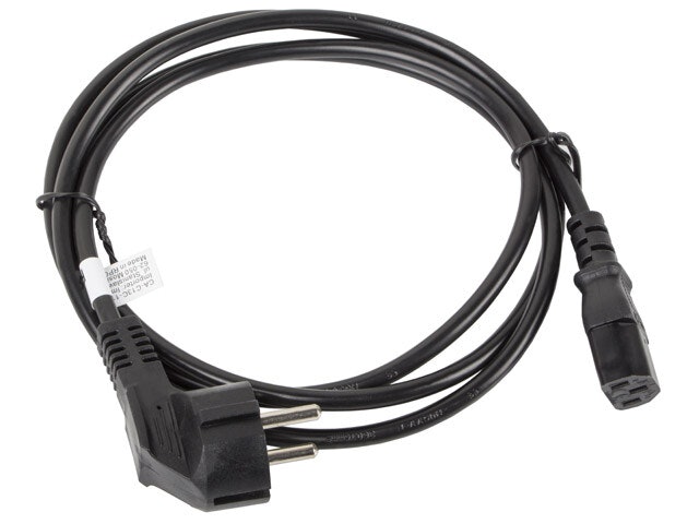 CEE 7/7->IEC 320 C13 NÄTSLADD 1,8 M VDE SVART LANBERG