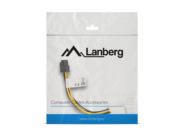 HDD 2X MOLEX(M/F) 3 PIN->BTX 6 PIN PSU KABEL 15CM LANBERG