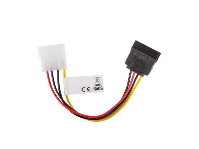 MOLEX(M)->SATA(F) KABEL 15CM LANBERG