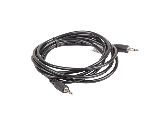 MINIJACK 3,5MM M/M 3 STIFT KABEL 2M SVART LANBERG