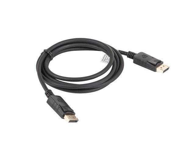 DISPLAYPORT M/M KABEL 19 PIN V1.2 1.8M 4K SVART LANBERG