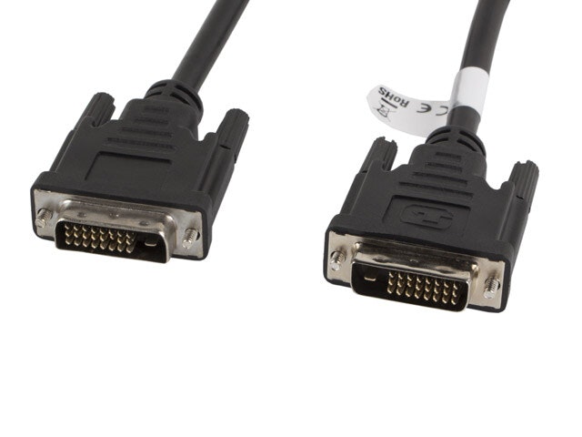 DVI-D(M)(24+1)->DVI-D(M)(24+1) KABEL 3M SVART DUAL LINK LANBERG