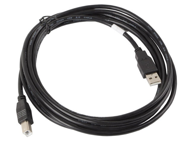 USB-A(M)->USB-B(M) 2.0 KABEL 3M SVART LANBERG