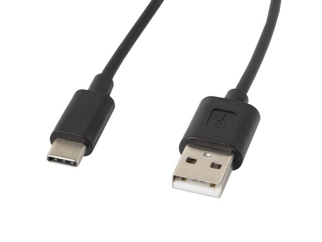 USB-C(M)->USB-A(M) 2.0 KABEL 1.8M SVART LANBERG
