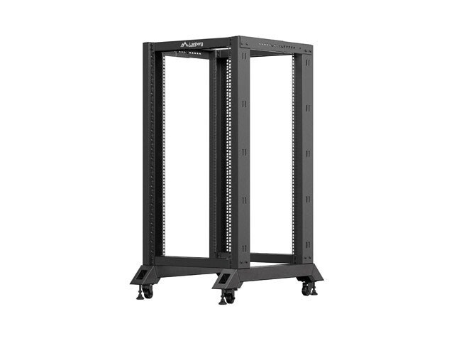 ÖPPET RACK 22U 600X800 SVART LANBERG V2