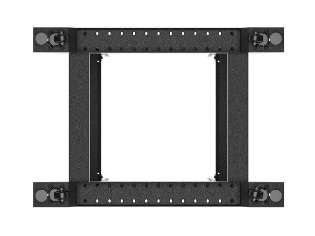 ÖPPET RACK 22U 600X800 SVART LANBERG V2