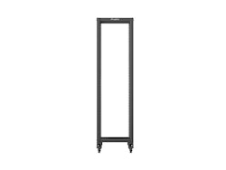 ÖPPET RACK 42U 600X800 SVART LANBERG V2