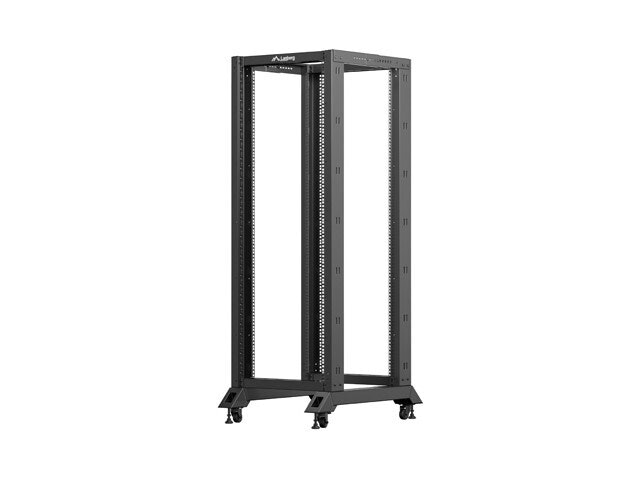 ÖPPET RACK 32U 600X800 SVART LANBERG V2
