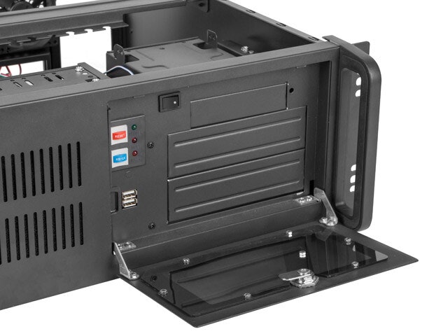 RACKMONTERAT SERVERCHASSI LANBERG ATX 450/10 19"/4U