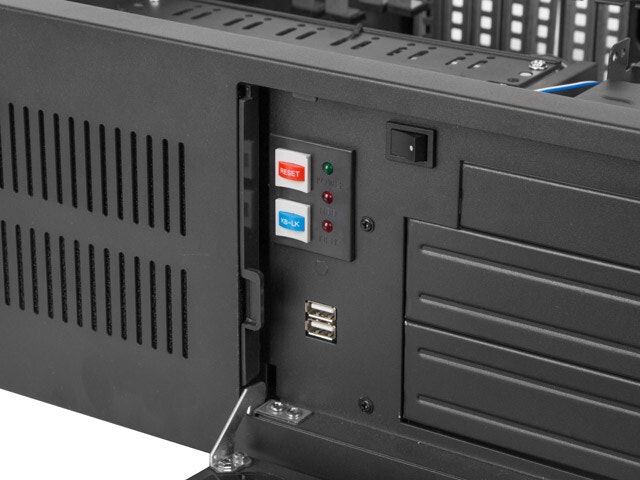 RACKMONTERAT SERVERCHASSI LANBERG ATX 450/10 19"/4U