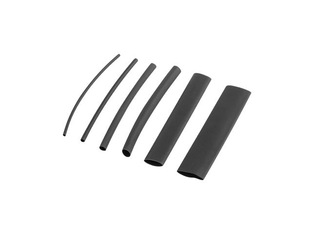 VÄRMEKRYMPBAR SLANG KIT 100ST SVART LÅDA LANBERG