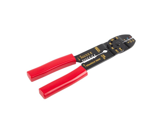 KABELPLINT KIT 100ST MED CRIMPER VERKTYGSLÅDA LANBERG
