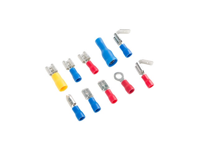 KABELPLINT KIT 100ST MED CRIMPER VERKTYGSLÅDA LANBERG