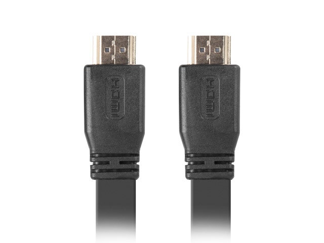 HDMI M/M V2.0 KABEL 5M 4K SVART FLAT LANBERG