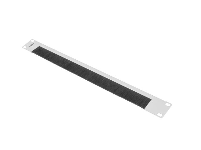 19" BORSTPANEL 1U AK-1103-S GRÅ LANBERG