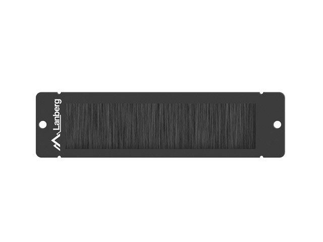 10" KABELGENOMFÖRING BORSTPANEL SVART LANBERG AK-1104-B