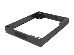 SOCKEL FÖR 600X600 FRISTÅENDE SKÅP (FF01 & FF02-SERIEN) SVART LANBERG