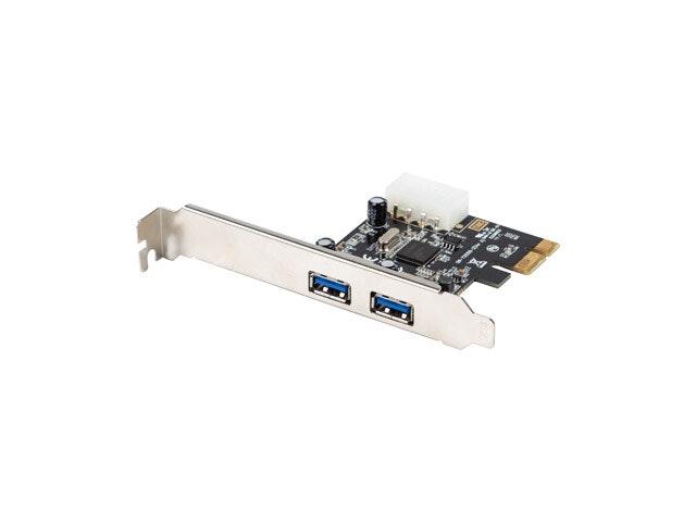 PCI EXPRESS X1-KORT->2X USB-A 3.1 GEN1 LÅGPROFIL LANBERG
