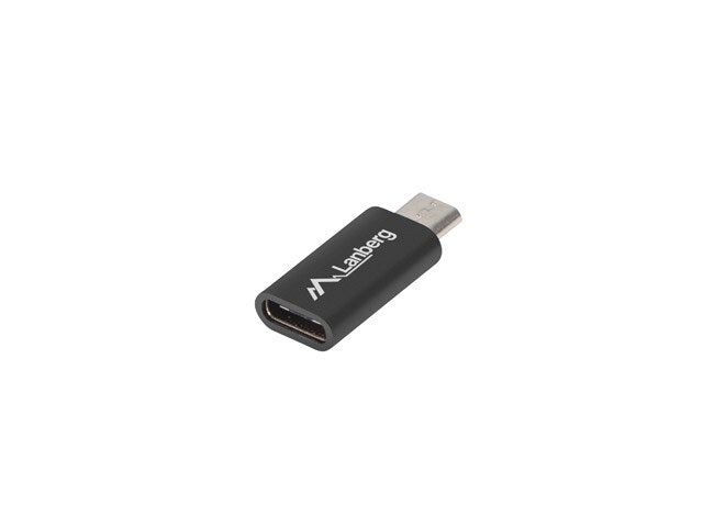 USB-C(F) 2.0->USB MICRO(M) ADAPTER SVART LANBERG