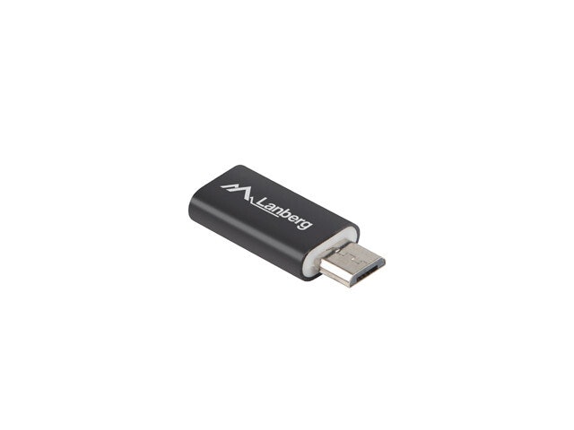 USB-C(F) 2.0->USB MICRO(M) ADAPTER SVART LANBERG
