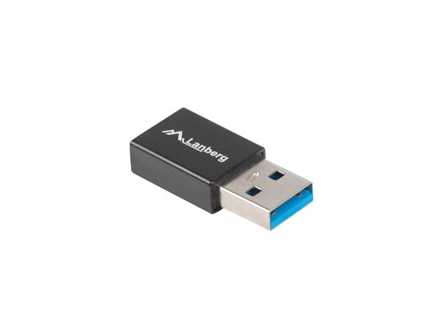 USB-C(F) 3.1->USB-A(M) ADAPTER SVART LANBERG