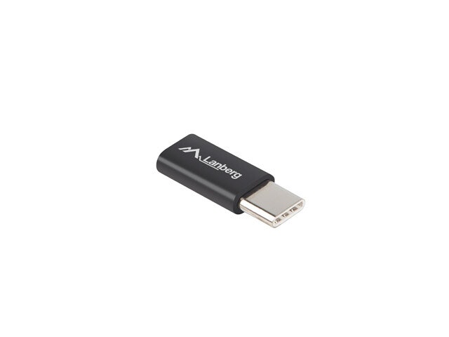 USB-C(M) 2.0->USB MICRO(F) ADAPTER SVART LANBERG