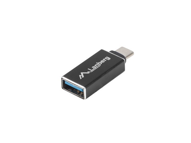 USB-C(M) 3.1->USB-A(F) ADAPTER SVART OTG LANBERG