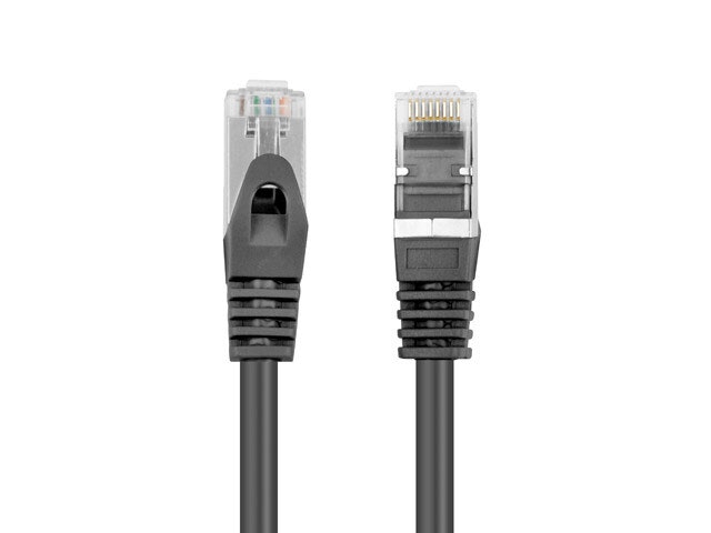 PATCHKABEL CAT.6 FTP 0,5M SVART FLUKE PASSERADE LANBERG