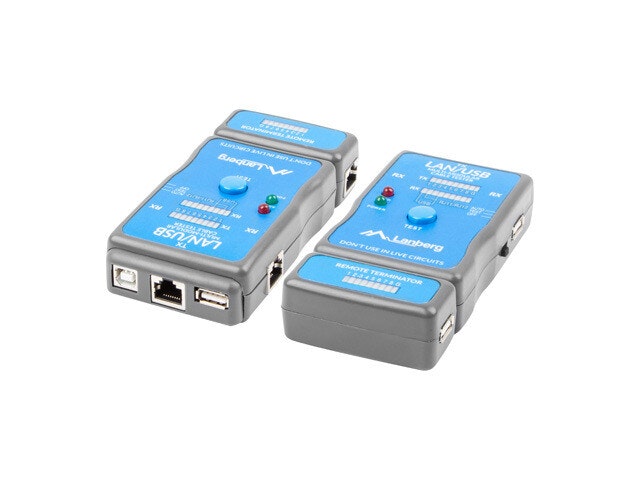 NÄTVERK LAN TESTARE RJ45, RJ11, USB KABEL LANBERG