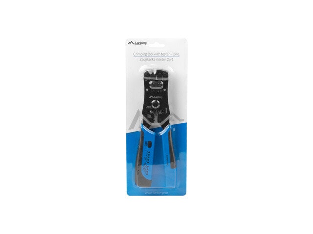 PRESSVERKTYG RJ45 RJ11 RJ12 + KABELPROVARE LANBERG