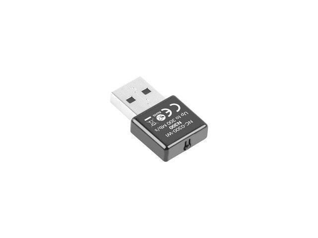 USB-ADAPTER TRÅDLÖST NÄTVERKSKORT LANBERG NC-0300-WI N300 2X INTERN ANTENN
