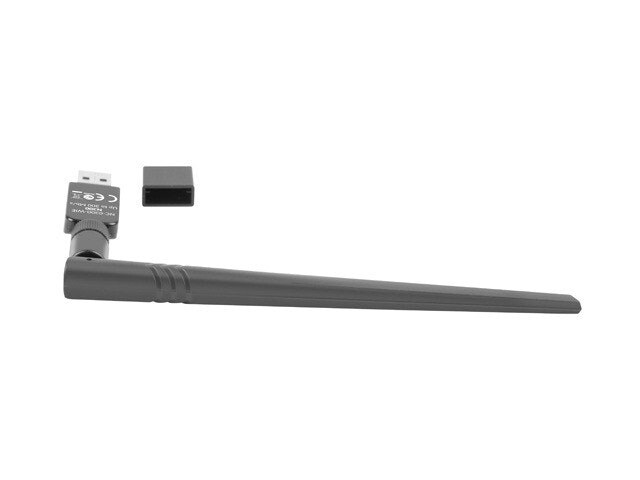 USB-ADAPTER TRÅDLÖST NÄTVERKSKORT LANBERG NC-0300-WIE N300 1X INTERN + 1X EXTERN ANTENN