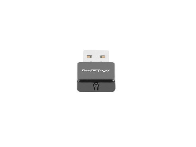 USB-ADAPTER TRÅDLÖST NÄTVERKSKORT LANBERG NC-0300-WI N300 2X INTERN ANTENN