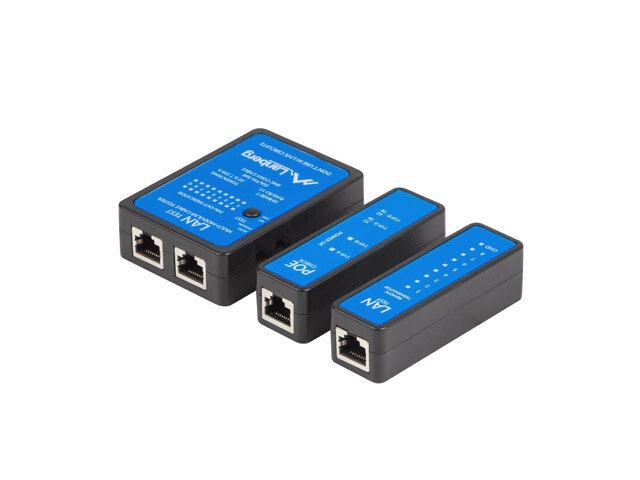 NÄTVERK LAN TESTARE POE, RJ45, RJ11, KOAXIALKABEL LANBERG