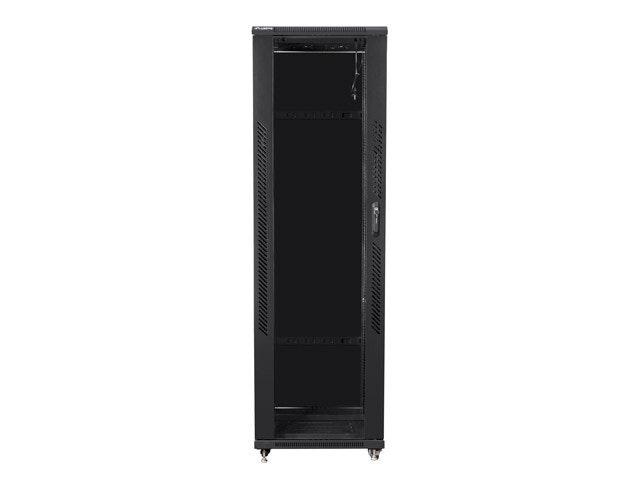 RACKSKÅP 19" FRISTÅENDE 42U/600X1000 (FLAT PACK) SVART LANBERG