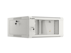 RACKSKÅP 19" VÄGGMONTERAT 4U 600 SNABBMONTERING (FLAT PACK) GRÅ LANBERG