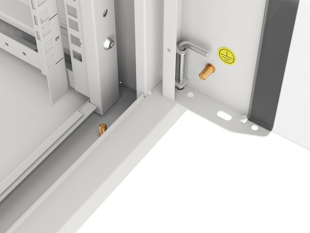 RACKSKÅP 19" VÄGGMONTERAT 4U 600 SNABBMONTERING (FLAT PACK) GRÅ LANBERG