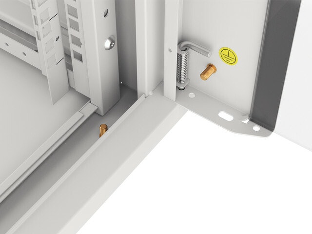 RACKSKÅP 19" VÄGGMONTERAT 4U 450 SNABBMONTERING (FLAT PACK) GRÅ LANBERG