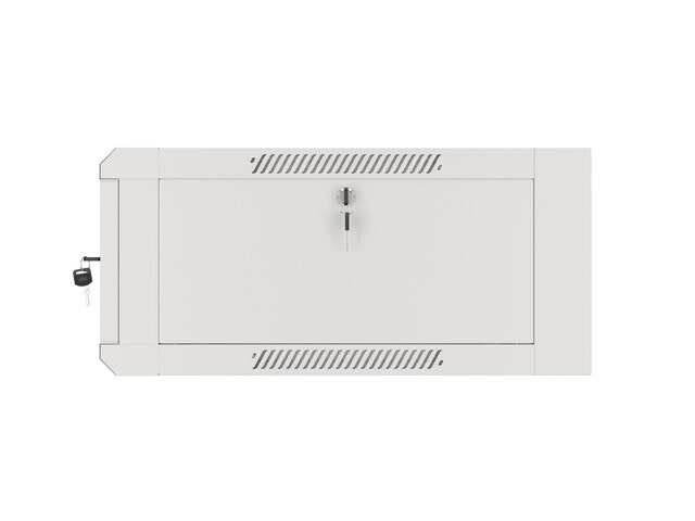 RACKSKÅP 19" VÄGGMONTERAT 4U 600 SNABBMONTERING (FLAT PACK) GRÅ LANBERG