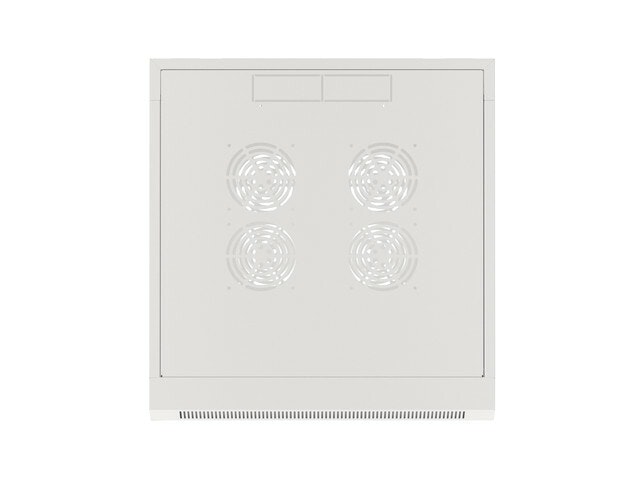 RACKSKÅP 19" VÄGGMONTERAT 4U 600 SNABBMONTERING (FLAT PACK) GRÅ LANBERG