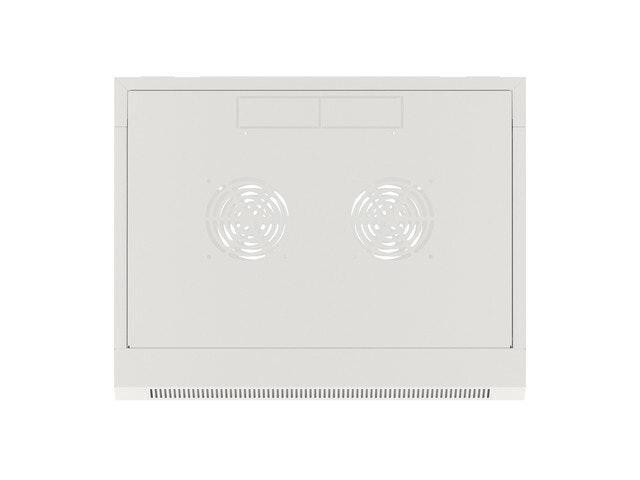 RACKSKÅP 19" VÄGGMONTERAT 4U 450 SNABBMONTERING (FLAT PACK) GRÅ LANBERG