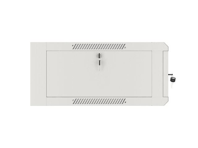 RACKSKÅP 19" VÄGGMONTERAT 4U 600 SNABBMONTERING (FLAT PACK) GRÅ LANBERG