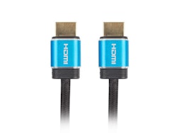 HDMI M/M V2.0 KABEL 1M CU SVART BOX PREMIUM CERTIFIKAT LANBERG