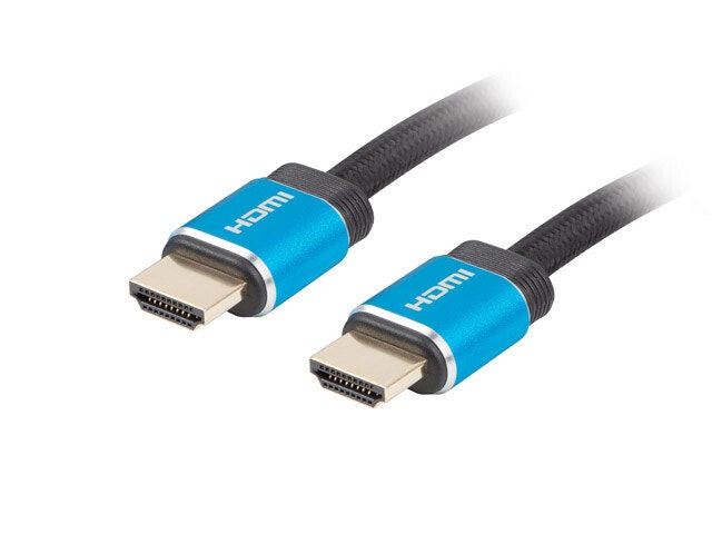 HDMI M/M V2.0 KABEL 1M CU SVART BOX PREMIUM CERTIFIKAT LANBERG