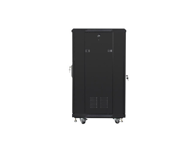 RACKSKÅP 19" FRISTÅENDE 22U/600X600 (FLAT PACK) SVART LANBERG (FLAT PACK)